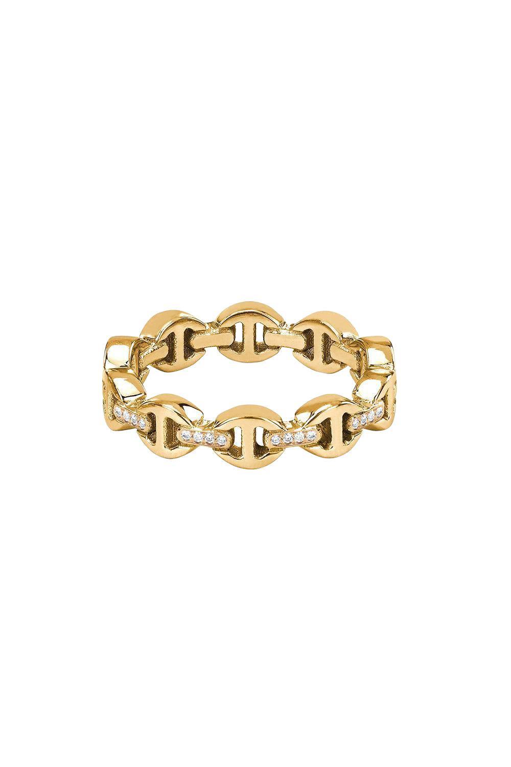 Micro III Diamond Bridge Ring-YELLOW GOLD-7-JEWELRYFINE JEWELRING-HOORSENBUHS