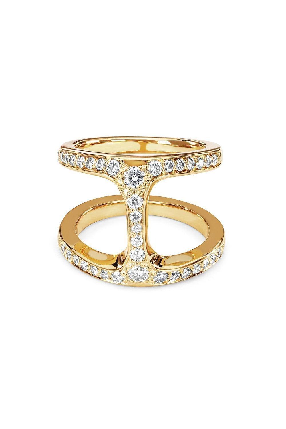 Dame Phantom Diamond Ring-YELLOW GOLD-7-JEWELRYFINE JEWELRING-HOORSENBUHS