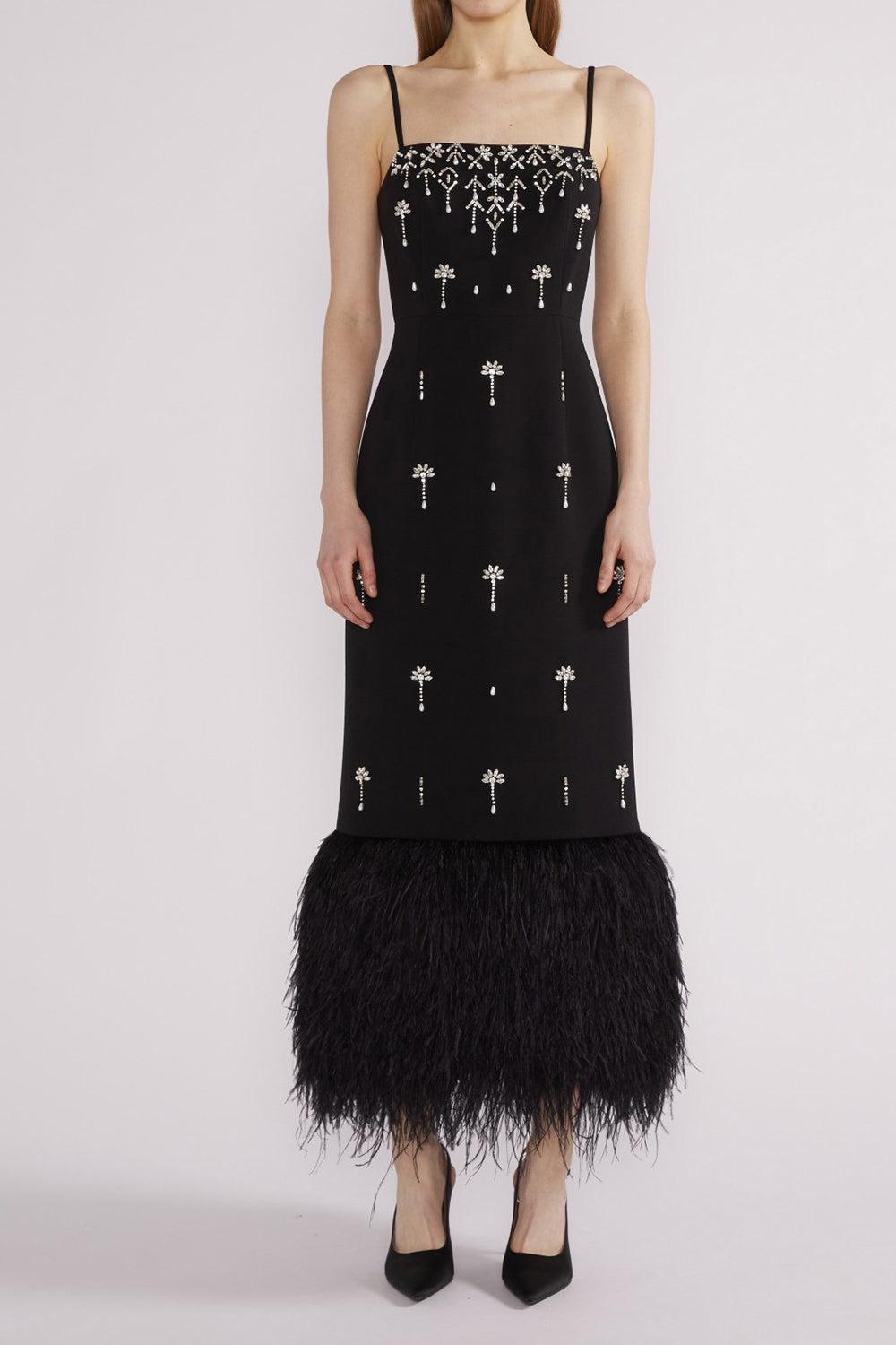 Astra Midi Dress-BLACK-4-CLOTHINGDRESSCOCKTAIL-HUISHAN ZHANG