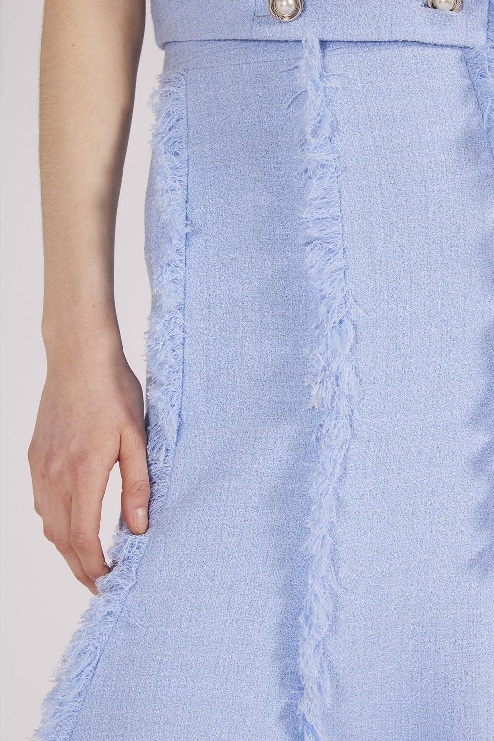 Ellen Midi Skirt-BLUE-4-CLOTHINGSKIRTMIDI-HUISHAN ZHANG