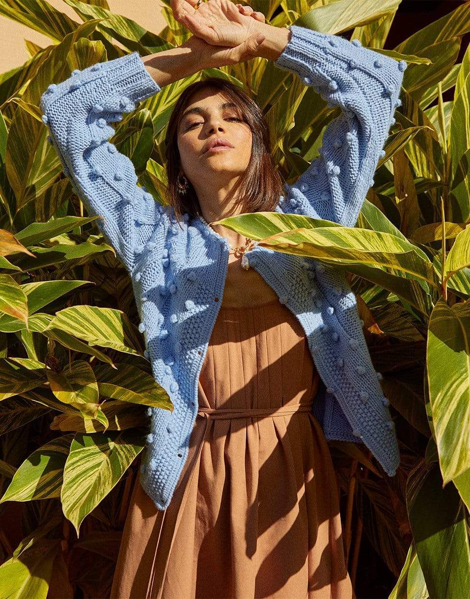 HUNTER BELL-Sky Blue Beau Cardigan-