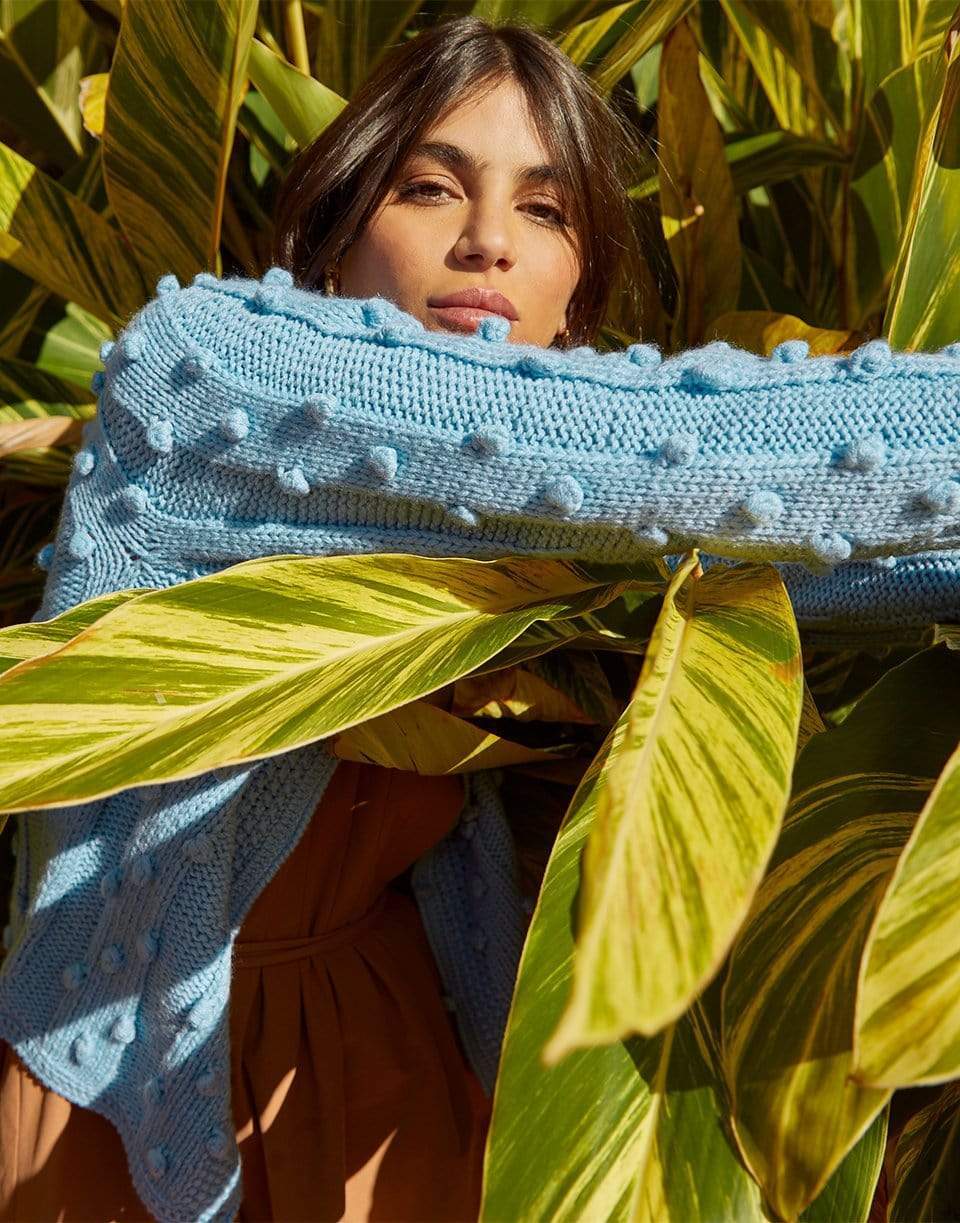 HUNTER BELL-Sky Blue Beau Cardigan-