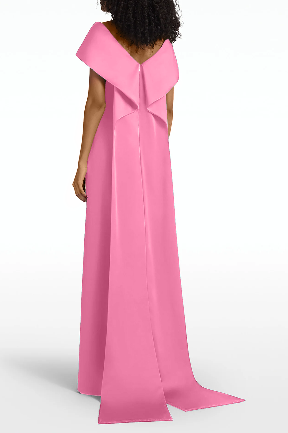 strapless open back dress SALLIE GOWN - AURORA