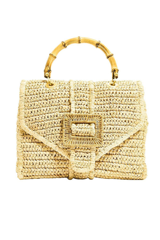 The Avis-BROWN-HANDBAGTOP HANDLE-PAMELA MUNSON