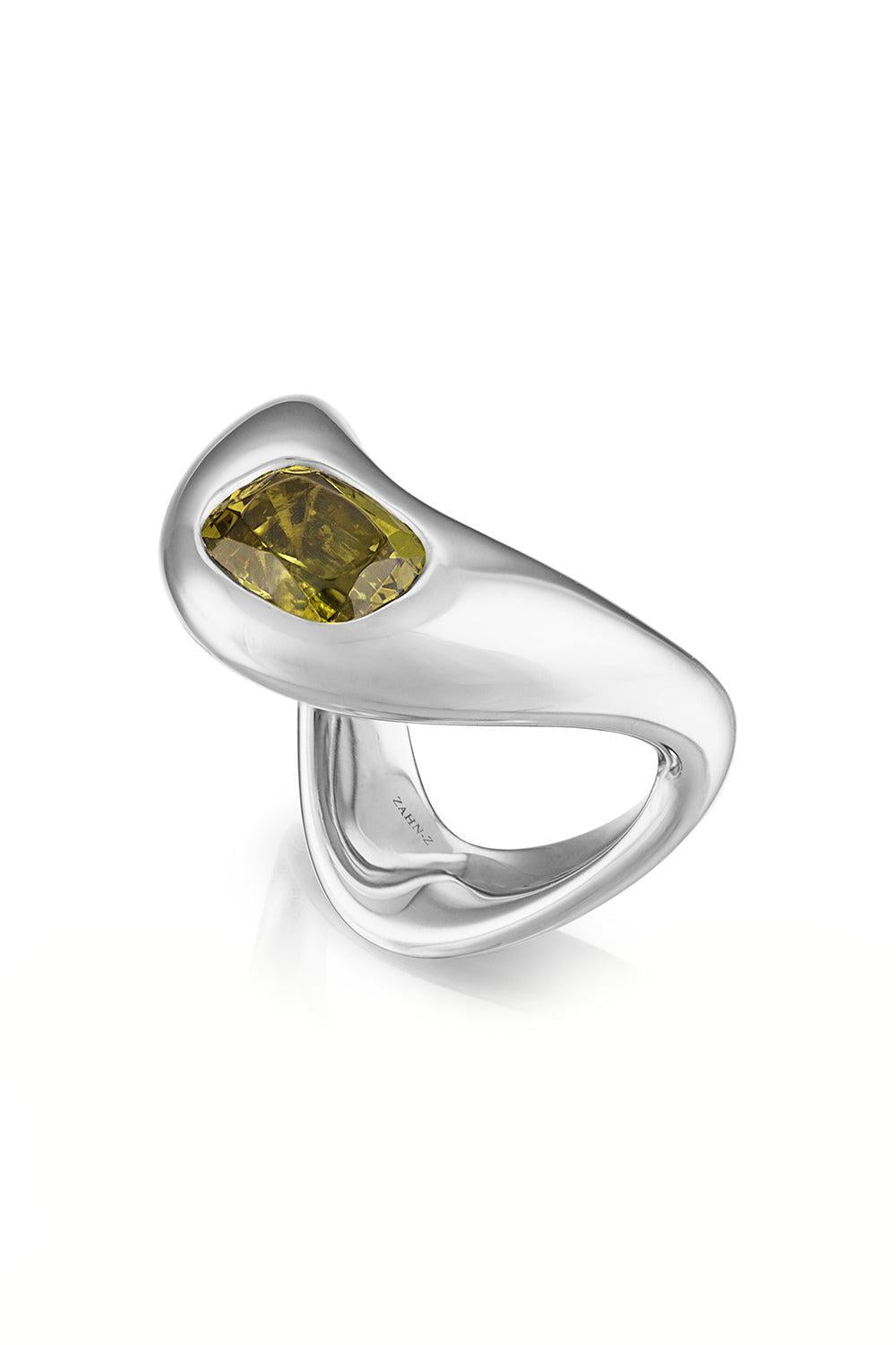 Garnet Mali Ring-PLATINUM-6.5-JEWELRYFINE JEWELRING-ZAHN-Z