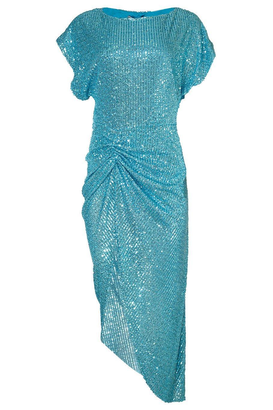 IN THE MOOD FOR LOVE-Bercot Dress - Mermaid-