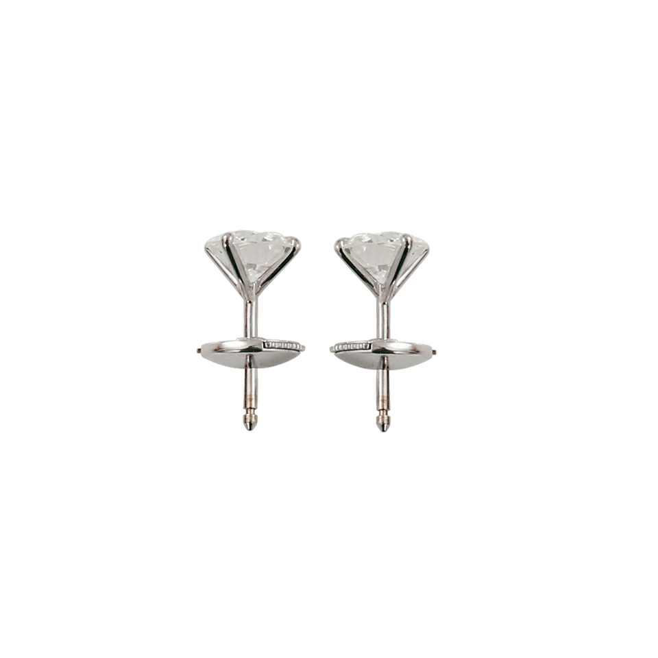 INBAR-Brilliant Diamond Studs-WHITE GOLD