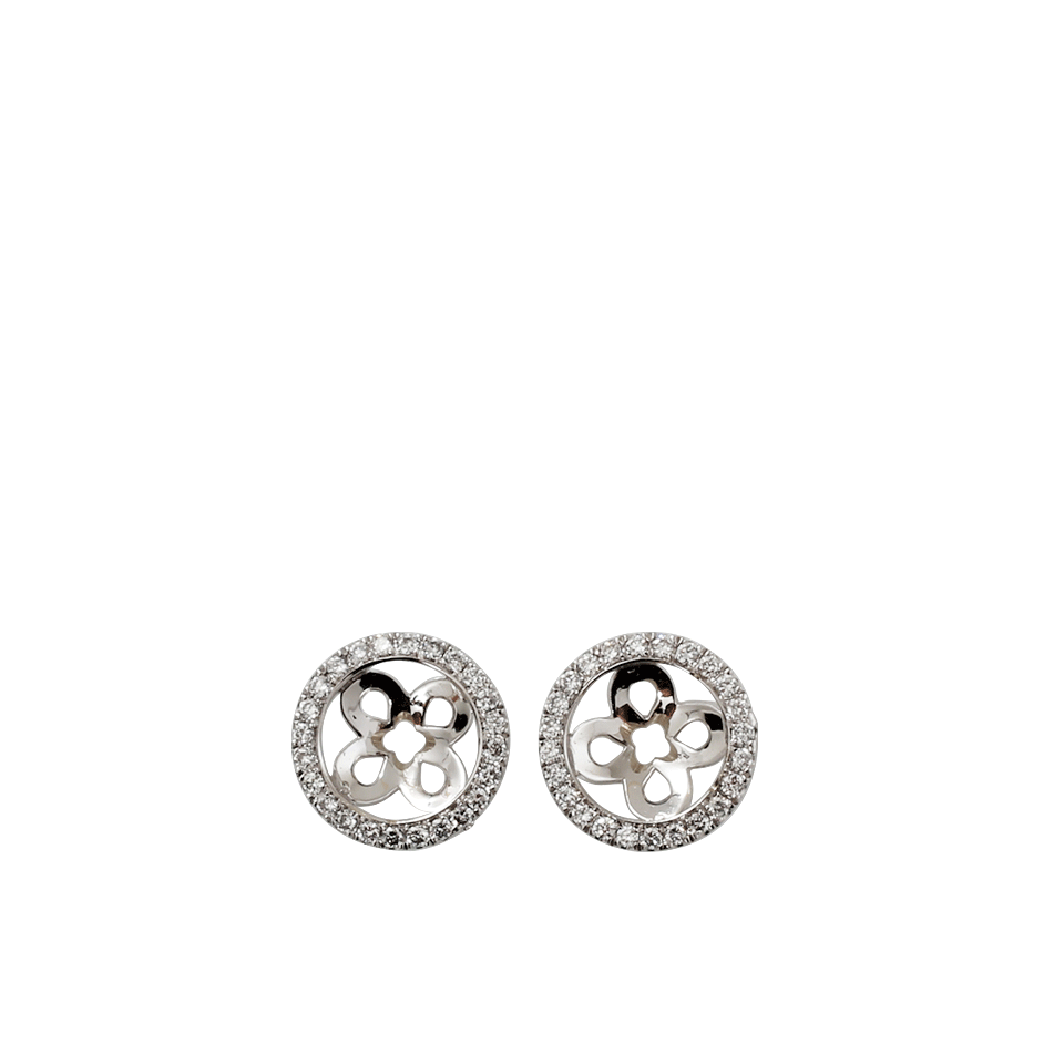 INBAR-Diamond Pave Earring Jackets-WHITE GOLD