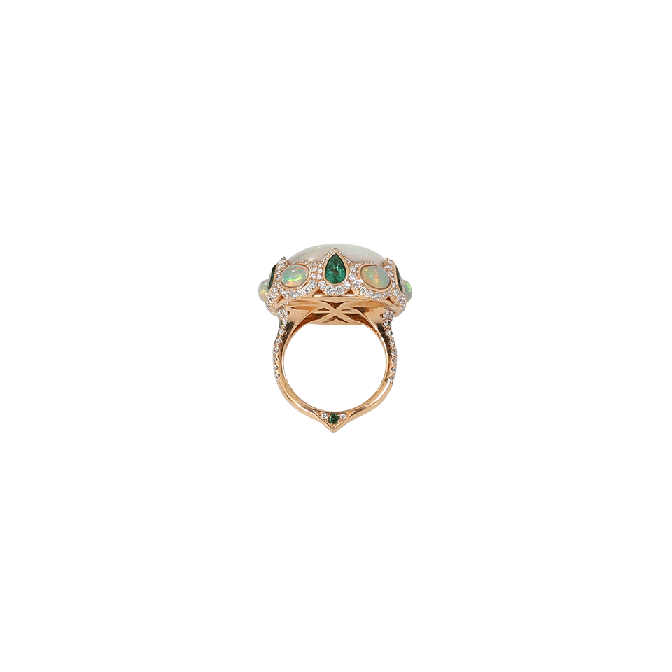 INBAR-Opal Ring-ROSE GOLD