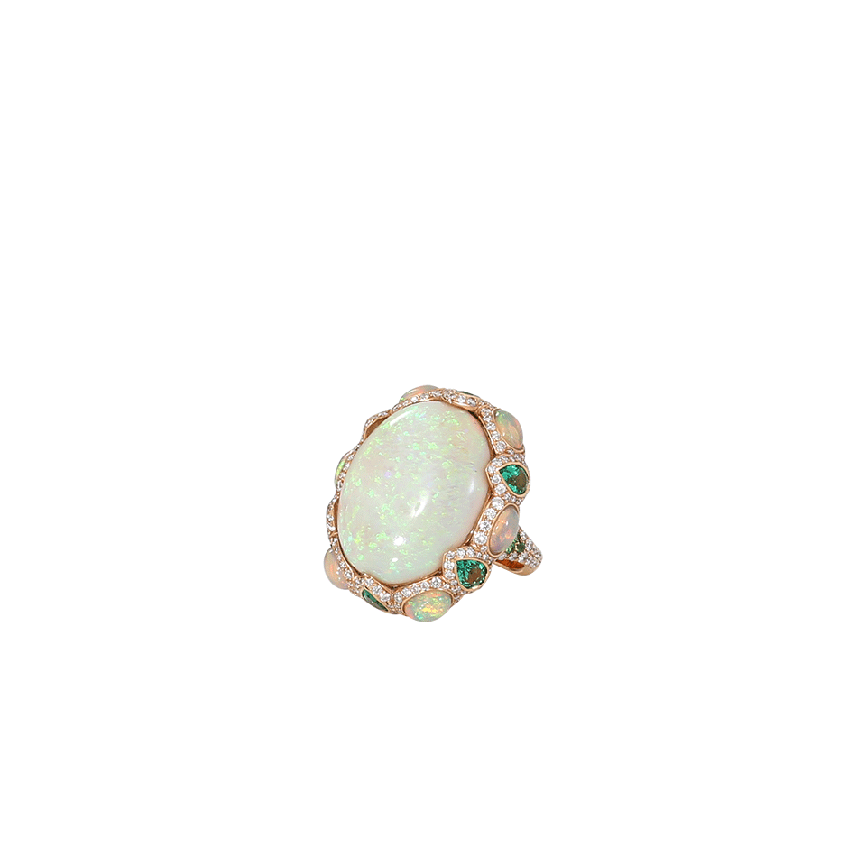 INBAR-Opal Ring-ROSE GOLD