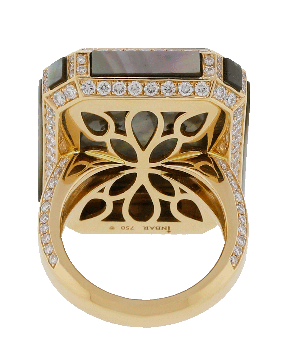 INBAR-Mother Of Pearl Ring-ROSE GOLD