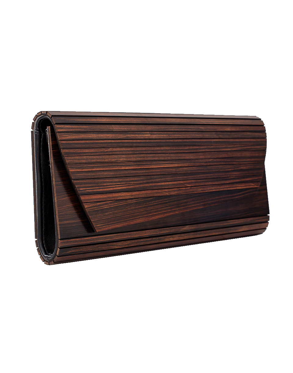 INGE CHRISTOPHER-Zena Clutch-DK BROWN