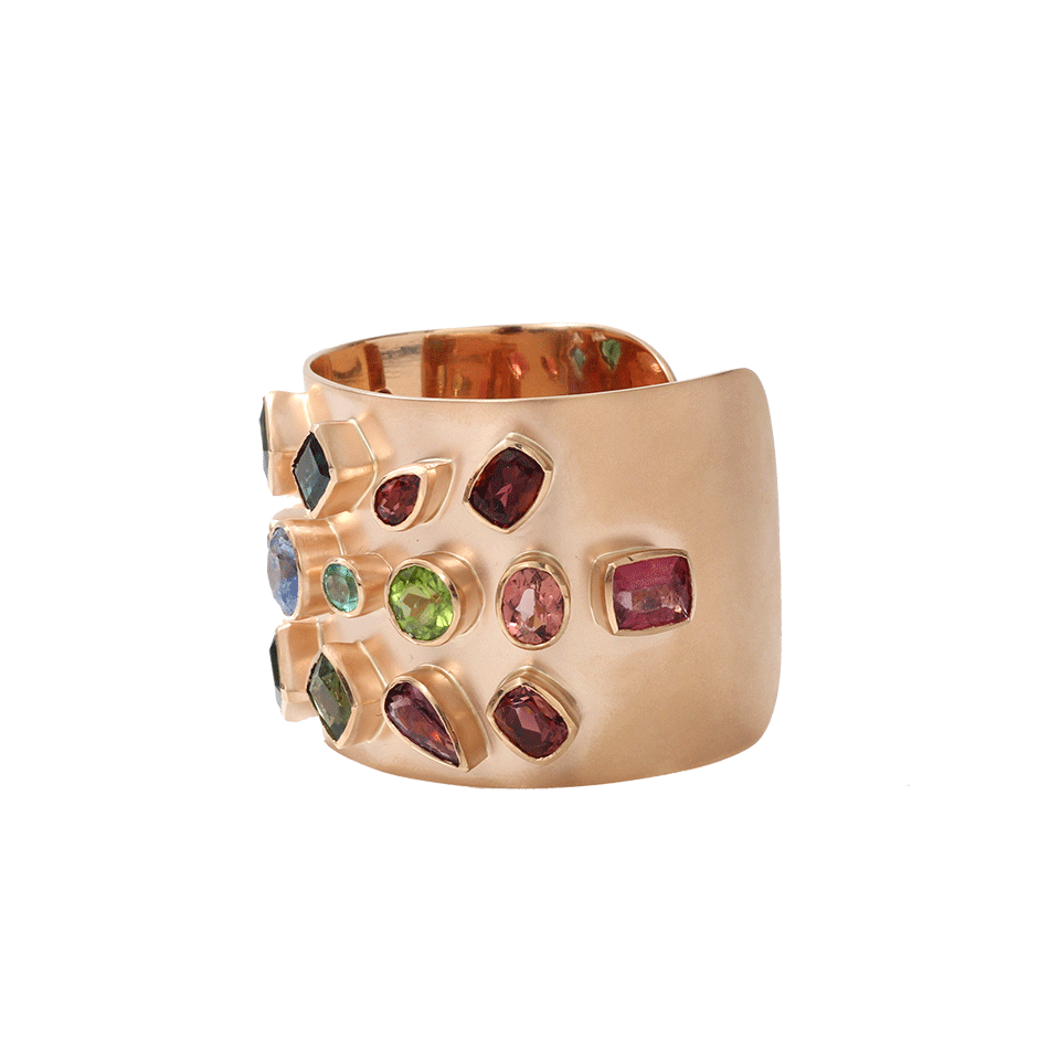 IRENE NEUWIRTH JEWELRY-Tourmaline Cuff-ROSE GOLD