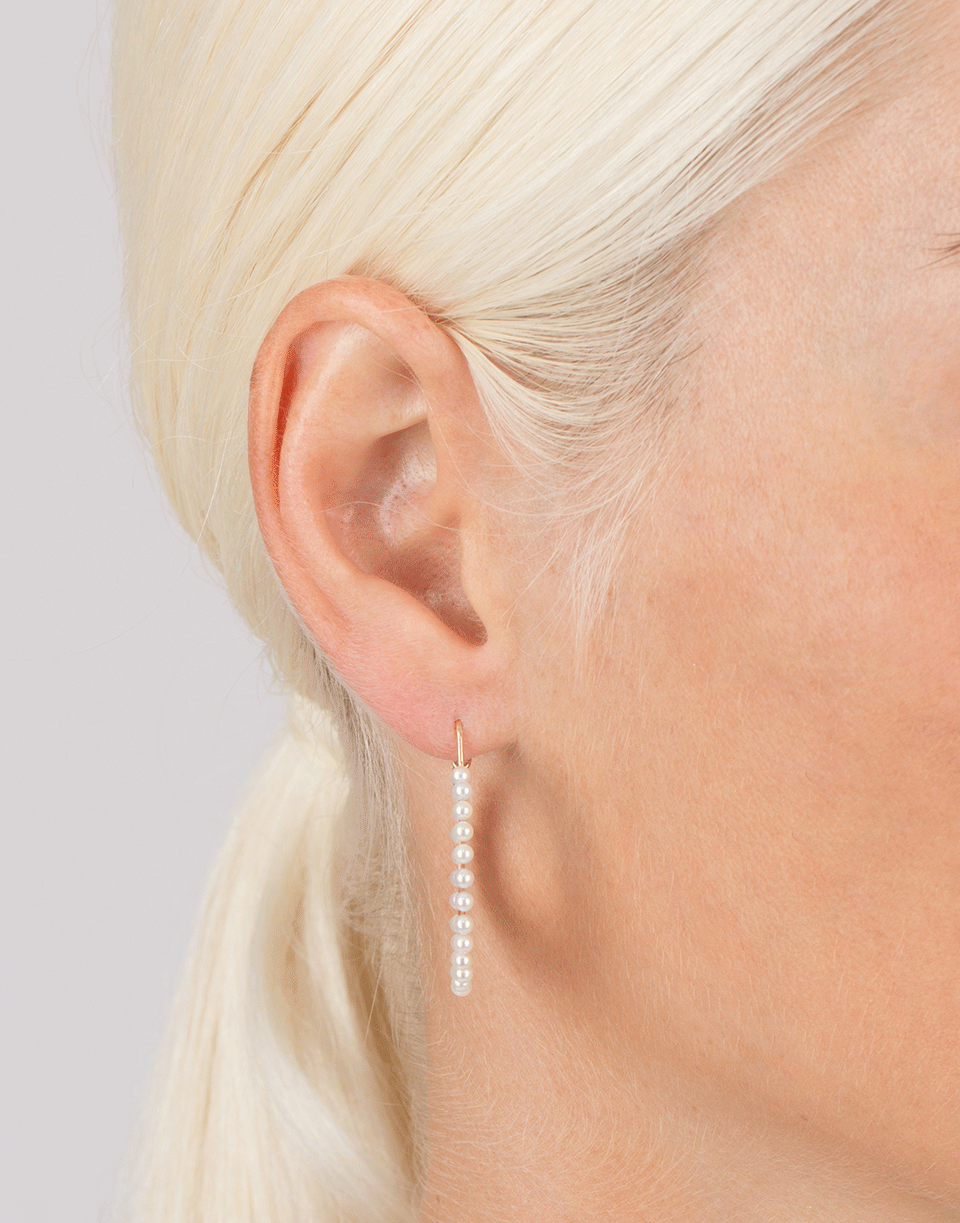 IRENE NEUWIRTH JEWELRY-Small Akoya Pearl Hoop Earrings-ROSE GOLD