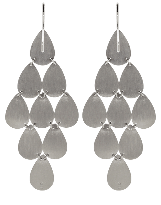 IRENE NEUWIRTH JEWELRY-Nine-Drop Chandelier Earrings-