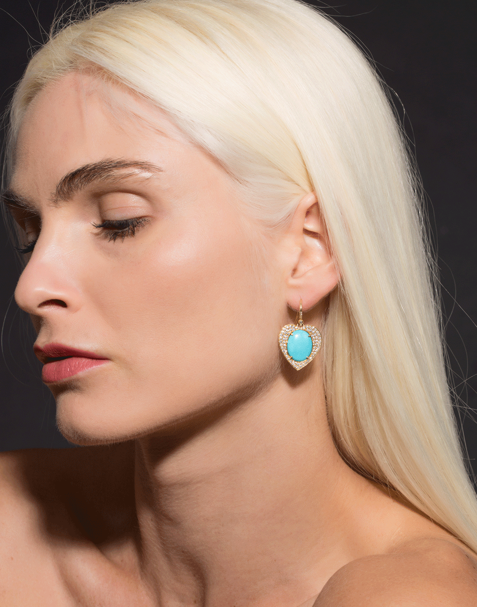 IRENE NEUWIRTH JEWELRY-Limited Edition Heart Earrings-YELLOW GOLD