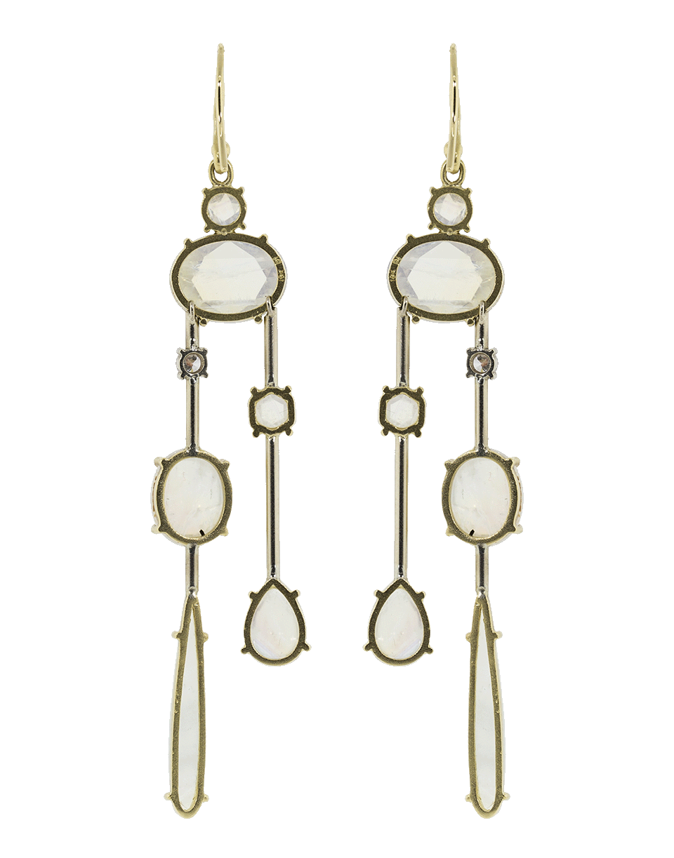 IRENE NEUWIRTH JEWELRY-Rainbow Moonstone Drop Earrings-YELLOW GOLD