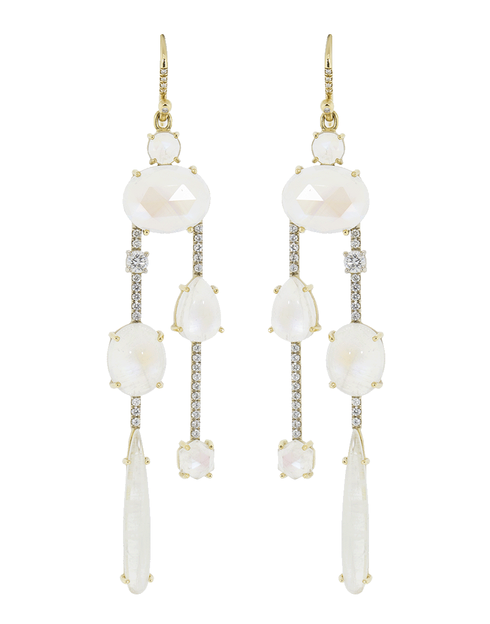IRENE NEUWIRTH JEWELRY-Rainbow Moonstone Drop Earrings-YELLOW GOLD