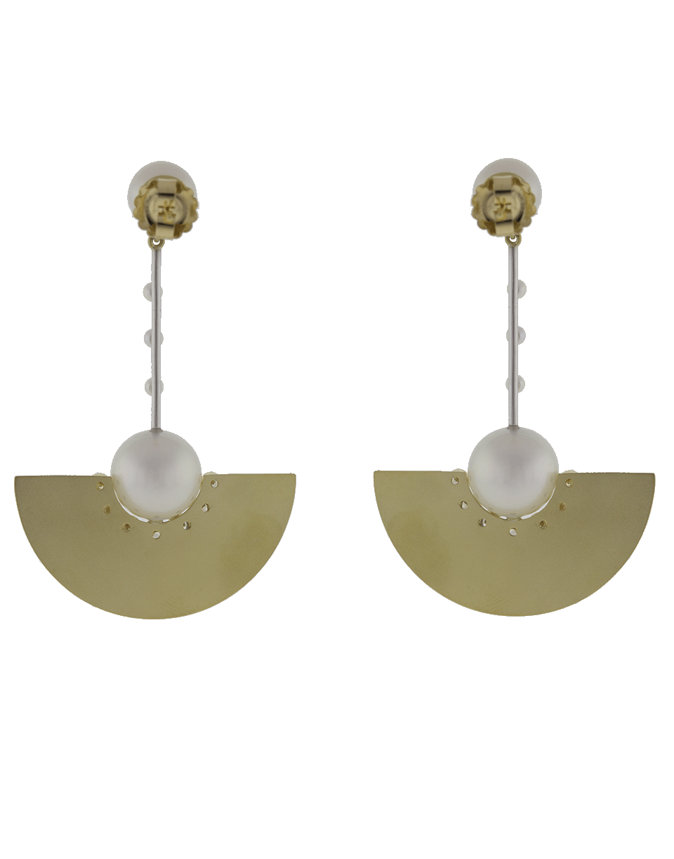 IRENE NEUWIRTH JEWELRY-South Sea Pearl Earrings-YELLOW GOLD