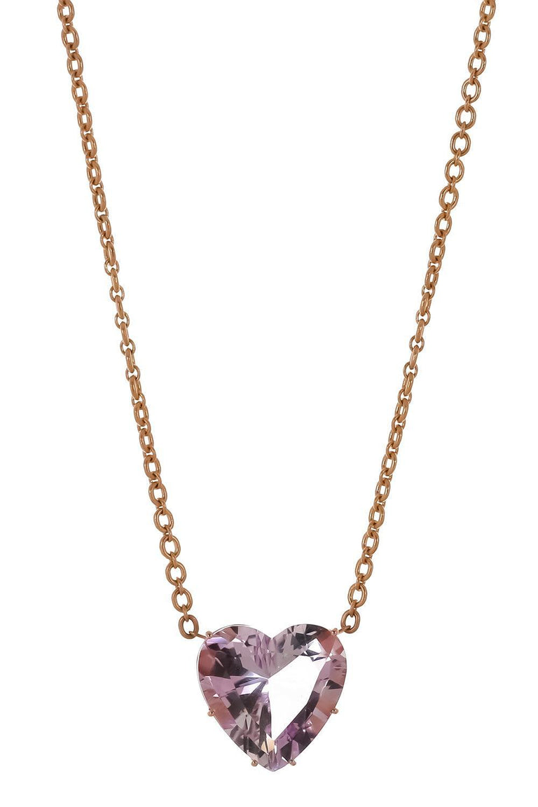 Rose Of France Heart Love Neecklace