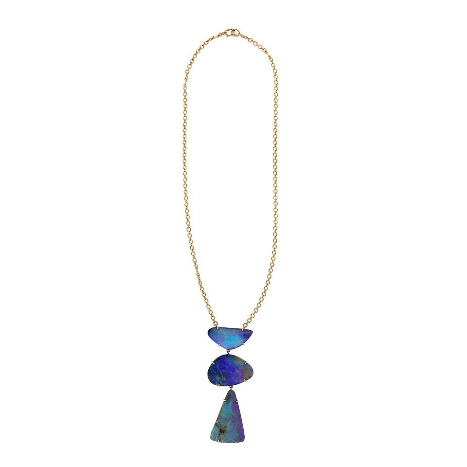 IRENE NEUWIRTH JEWELRY-Boulder Opal Necklace-ROSE GOLD