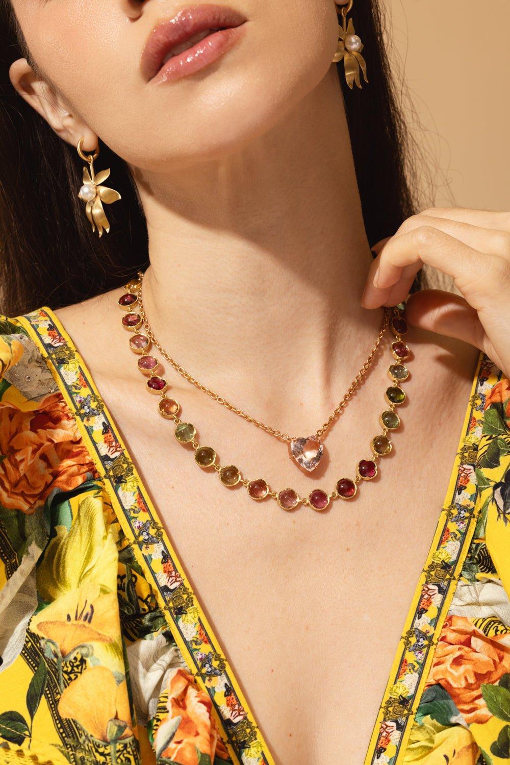 IRENE NEUWIRTH JEWELRY-Love Necklace-ROSE GOLD
