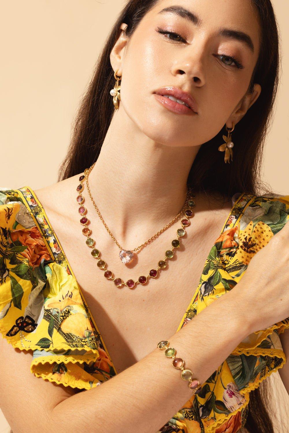 IRENE NEUWIRTH JEWELRY-Love Necklace-ROSE GOLD