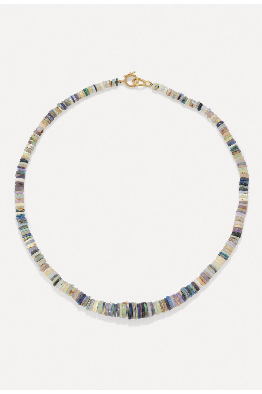 IRENE NEUWIRTH JEWELRY-Opal Bead Necklace-YELLOW GOLD