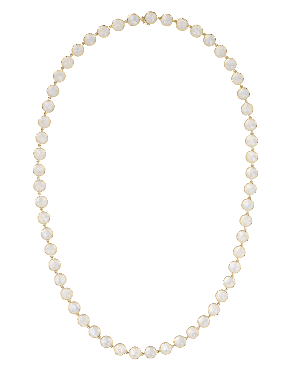 IRENE NEUWIRTH JEWELRY-Rainbow Moonstone Necklace-YELLOW GOLD