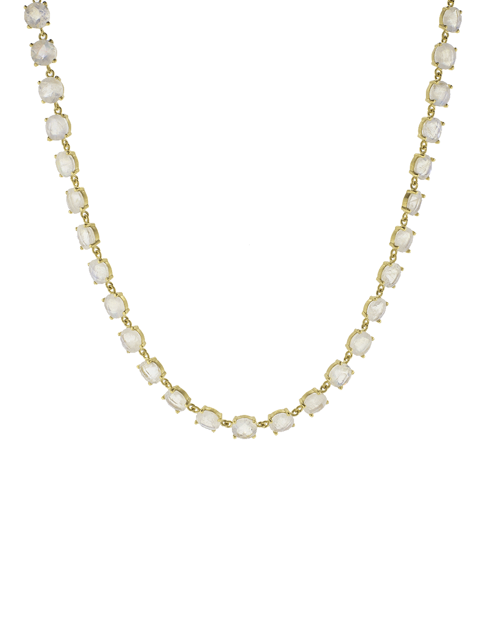 IRENE NEUWIRTH JEWELRY-Rainbow Moonstone Necklace-YELLOW GOLD