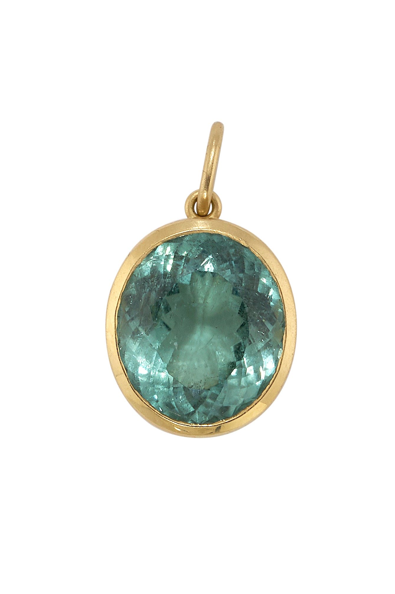 IRENE NEUWIRTH JEWELRY-Tourmaline Charm-YELLOW GOLD