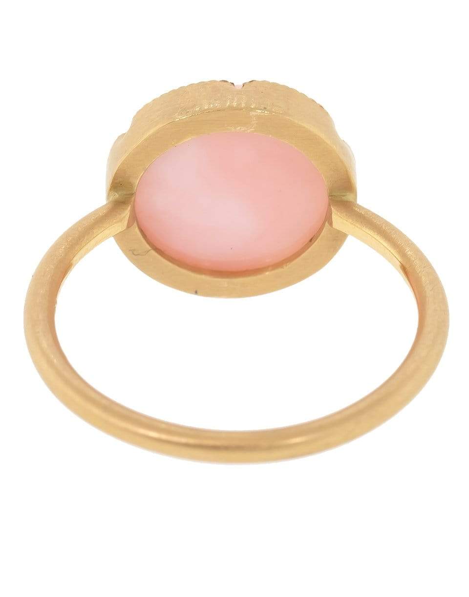 IRENE NEUWIRTH JEWELRY-Rose Cut Pink Opal Ring-ROSE GOLD