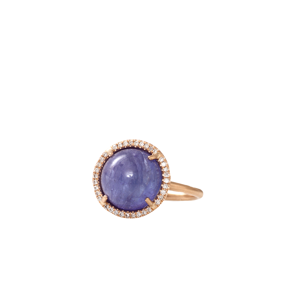 IRENE NEUWIRTH JEWELRY-Tanzanite Ring-ROSE GOLD