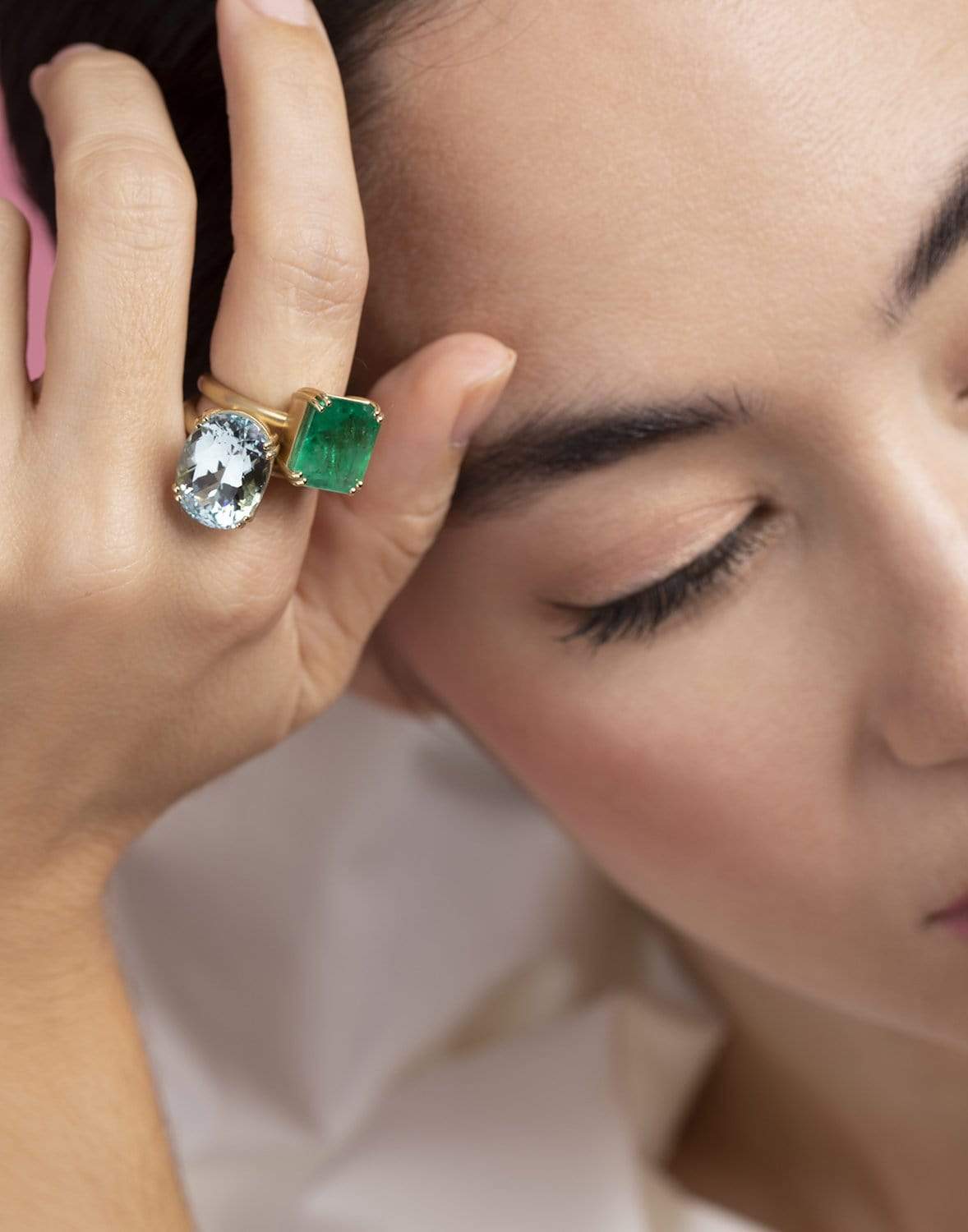 IRENE NEUWIRTH JEWELRY-Gemmy Gem Emerald Ring-YELLOW GOLD