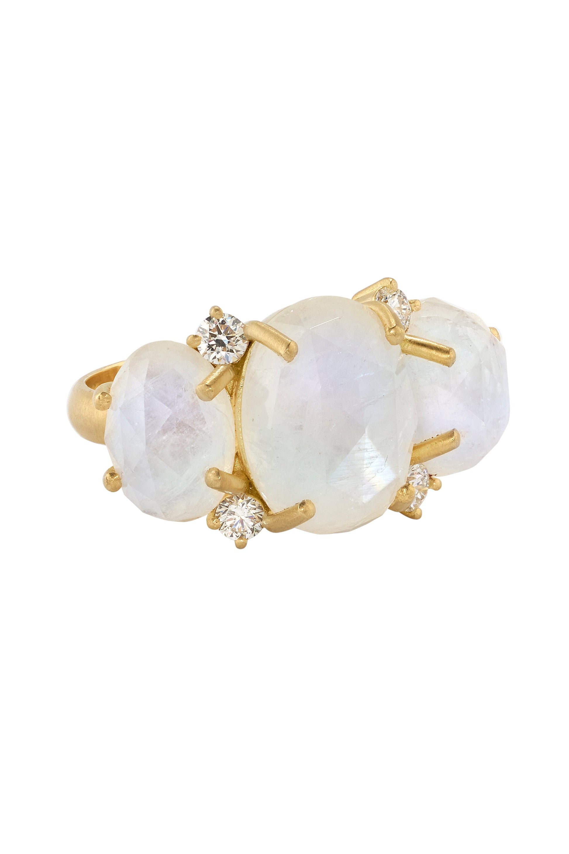 IRENE NEUWIRTH JEWELRY-Gemmy Gem Rainbow Moonstone Ring-YELLOW GOLD