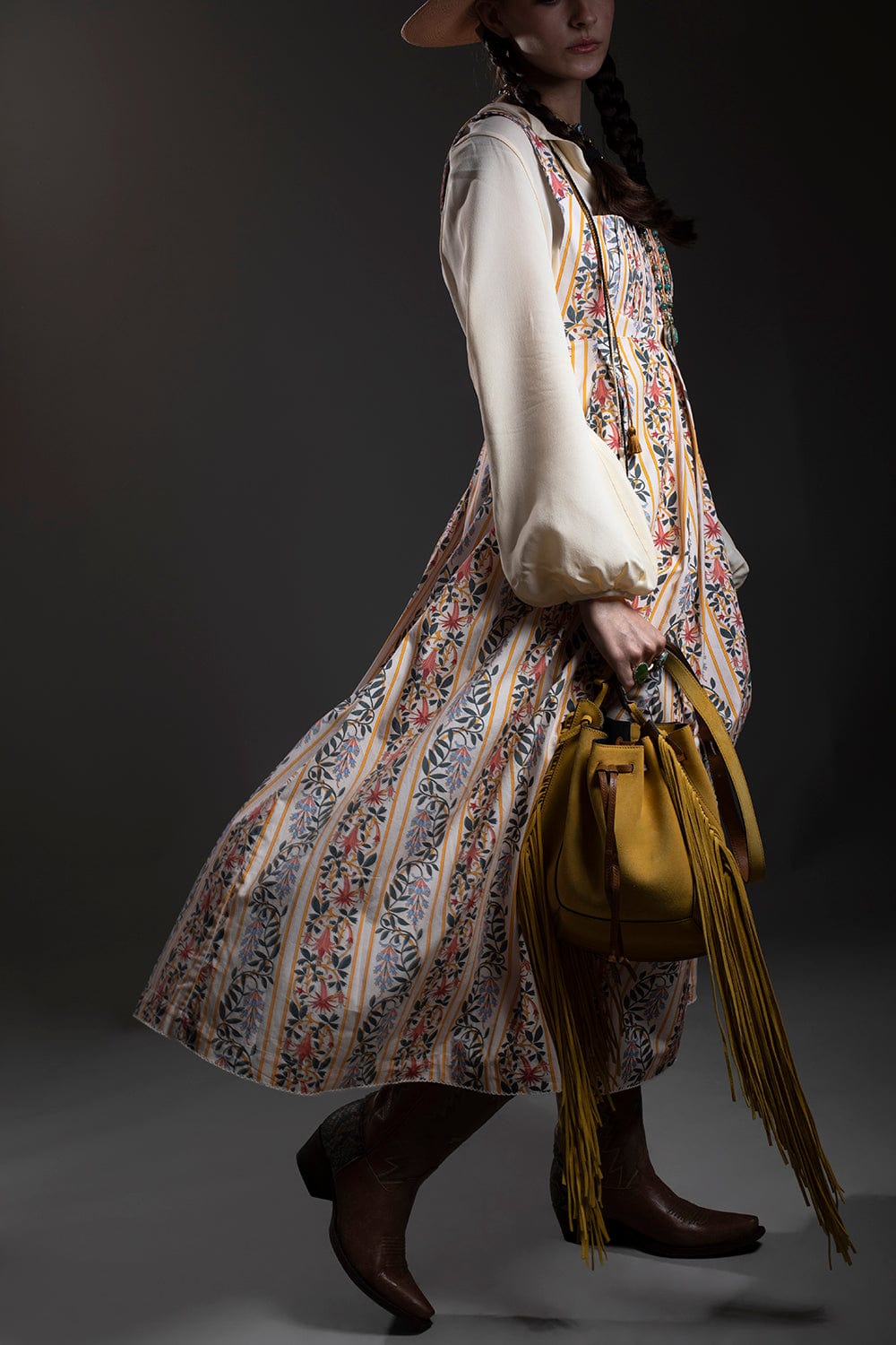 ISABEL MARANT ETOILE-Oskaf Crossbody Bag-YELLOW
