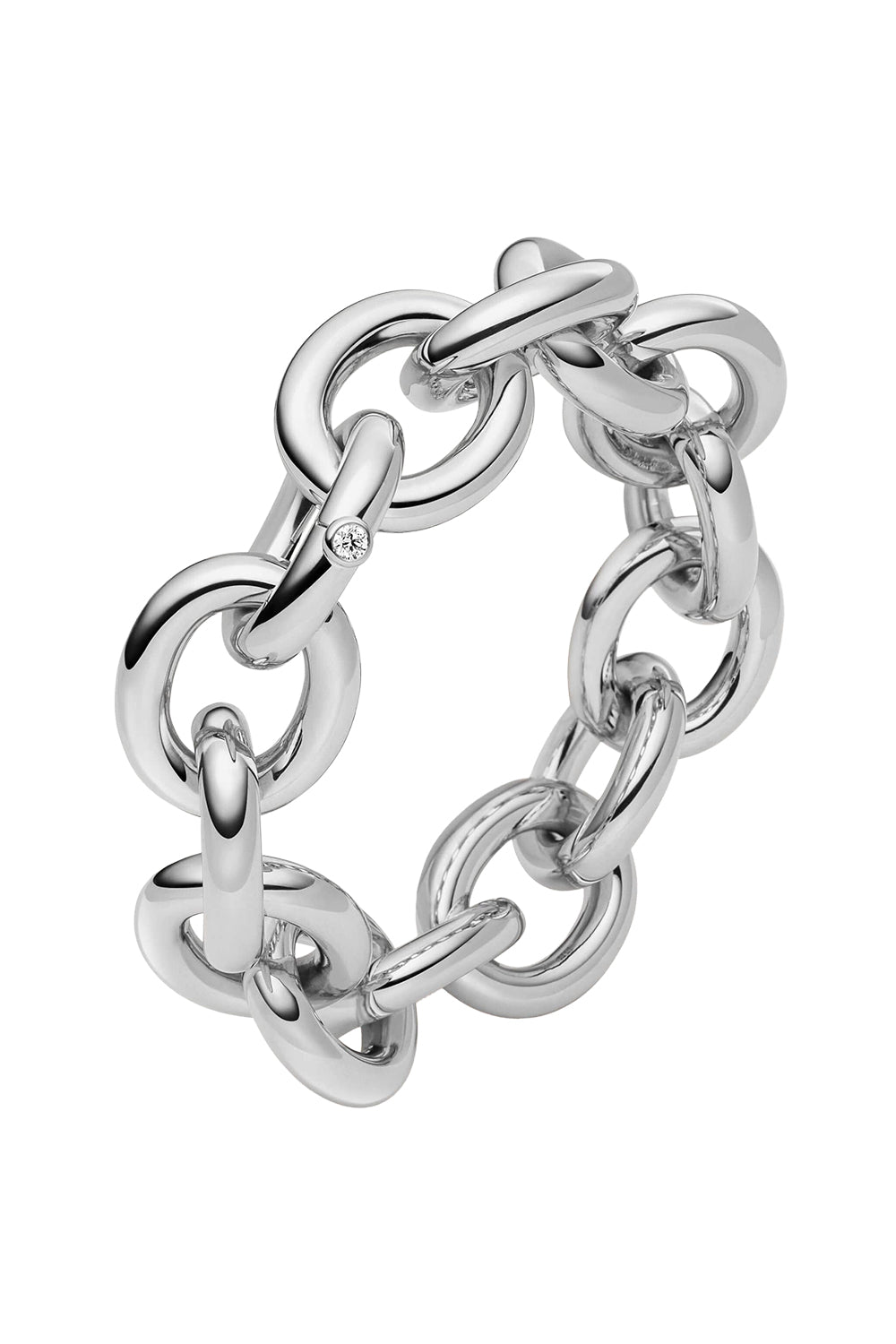 Eternelle Chain Bracelet 22mm-WHITE GOLD-JEWELRYFINE JEWELBRACELET O-ISABELLE FA