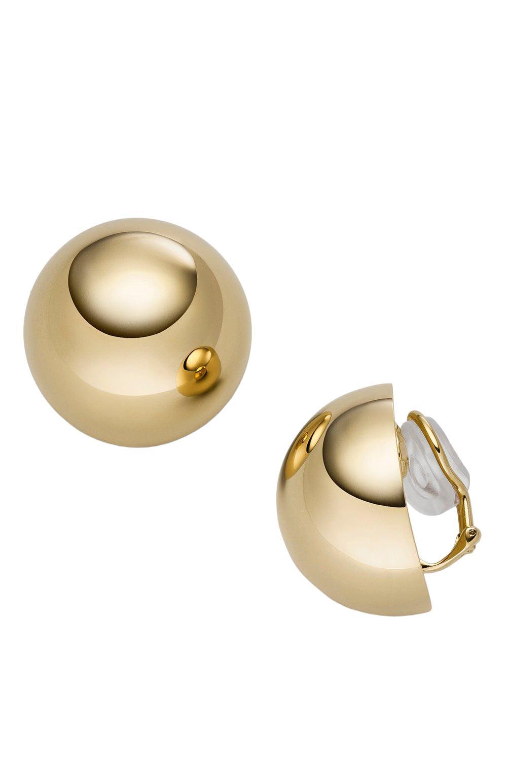 Demi Boule Clip Earrings-WHITE GOLD-JEWELRYFINE JEWELEARRING-ISABELLE FA