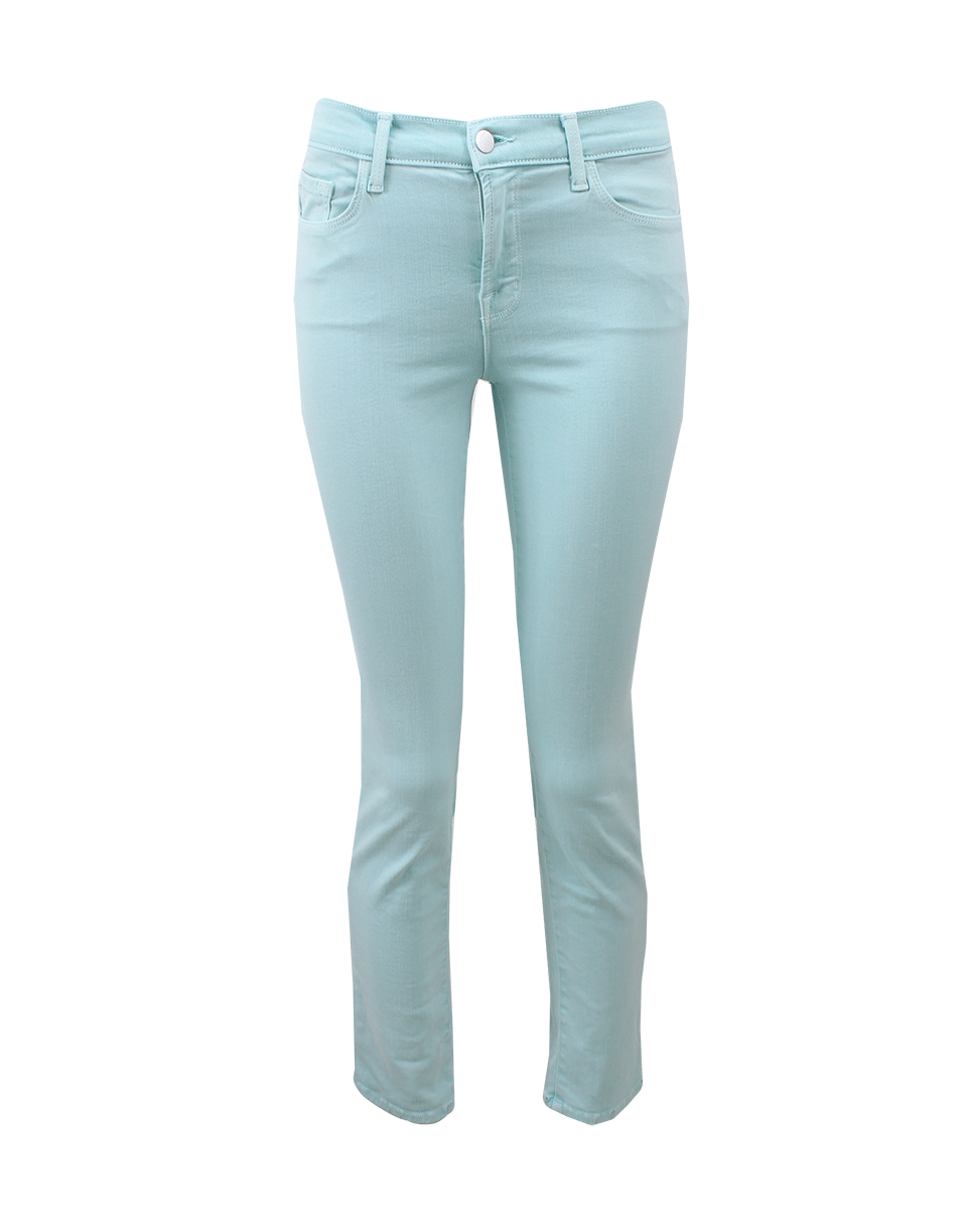 J BRAND-Mid-Rise Cropped Rail Jean-