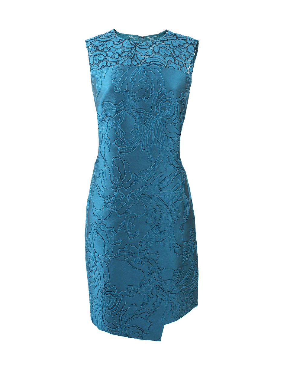 J MENDEL-Jacquard Shift Dress-