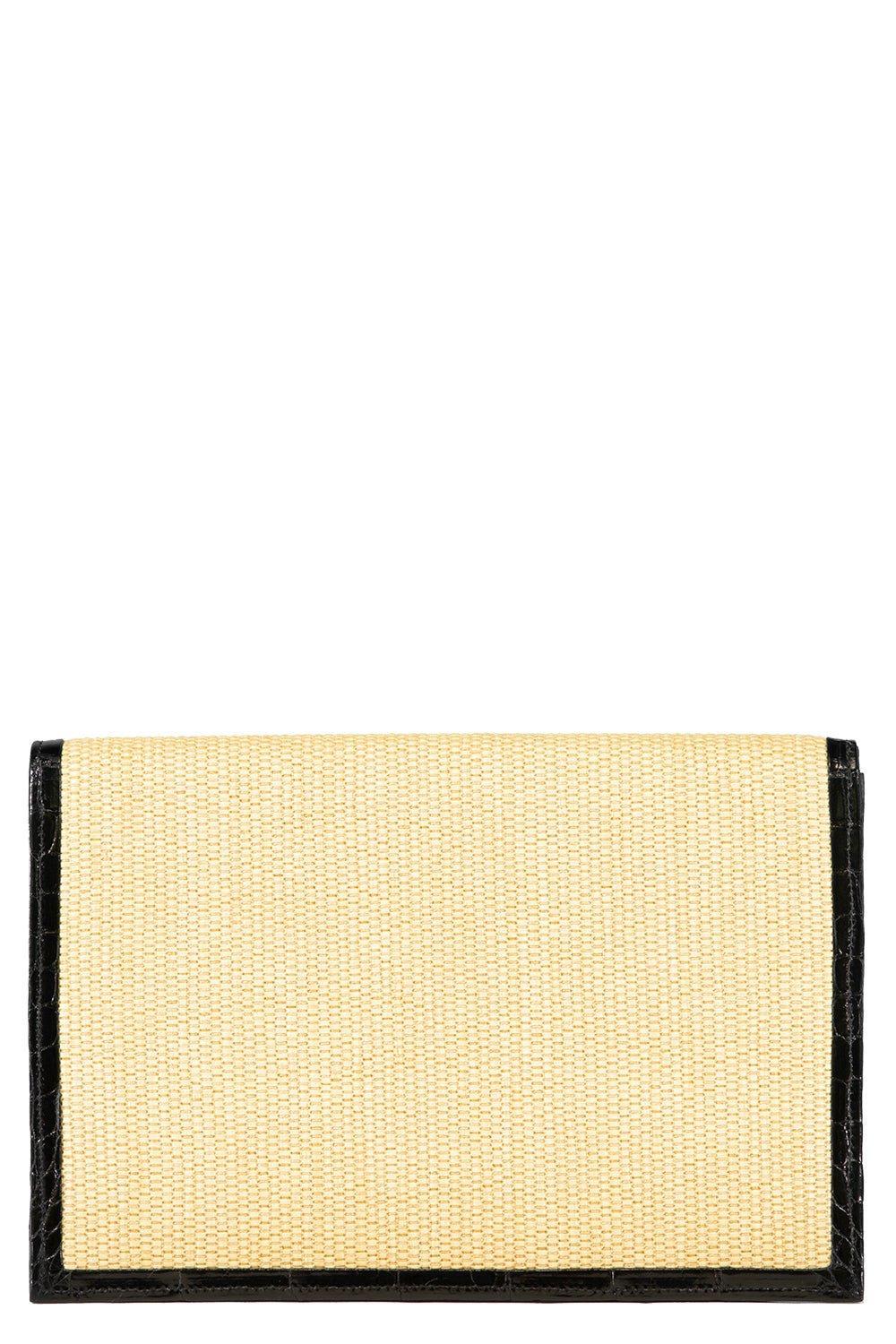 JADA LOVELESS-Envelope Clutch - Black-BLACK
