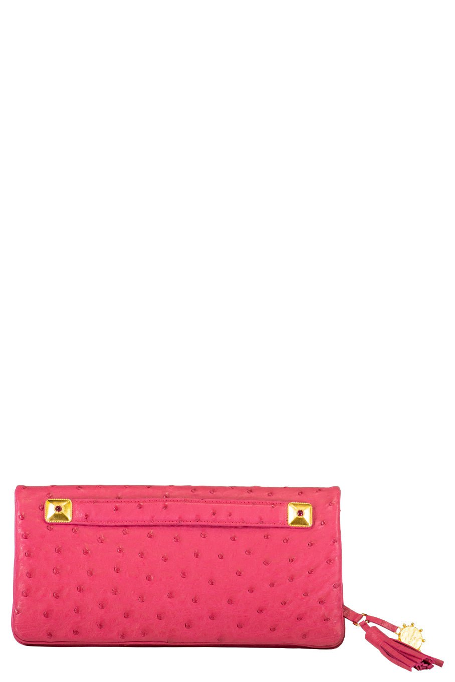 JADA LOVELESS-Foldover Clutch - Bright Pink-BRT PINK