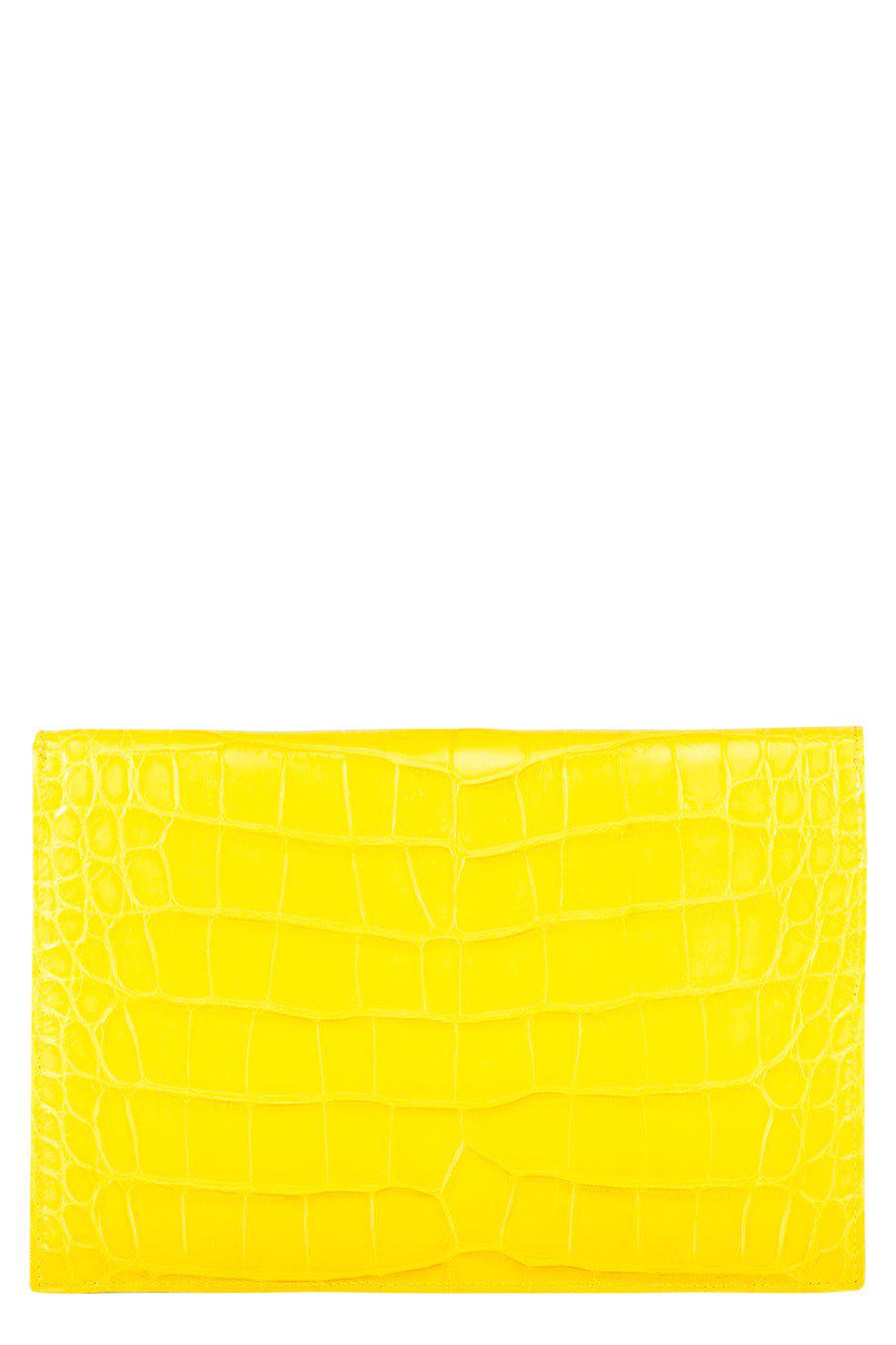JADA LOVELESS-Envelope Clutch - Canary-CNRYYLLW