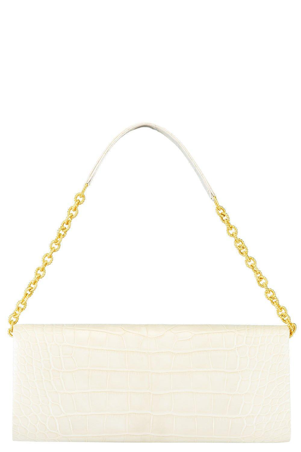 JADA LOVELESS-American Alligator Clutch - Dune-DUNE