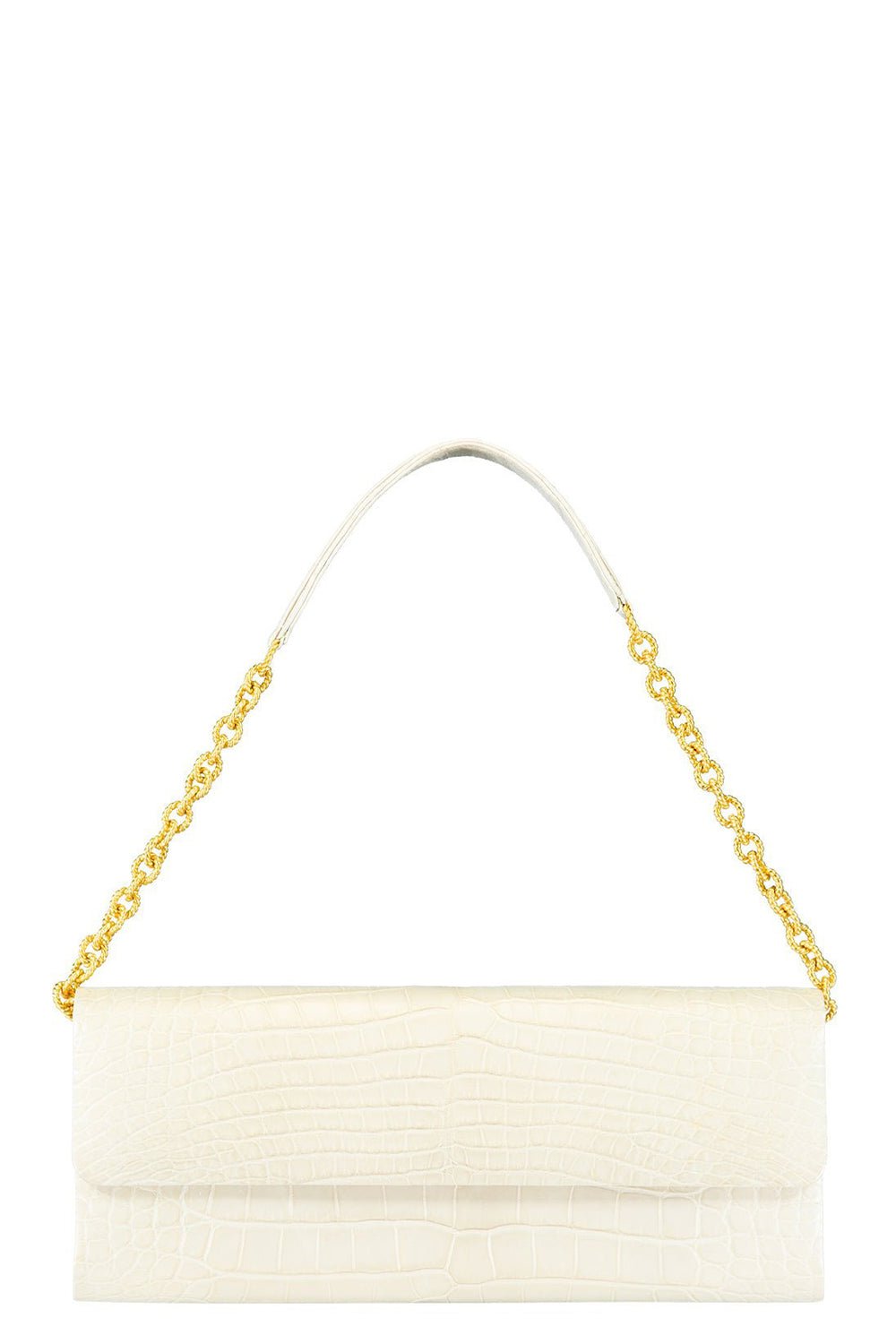 JADA LOVELESS-American Alligator Clutch - Dune-DUNE