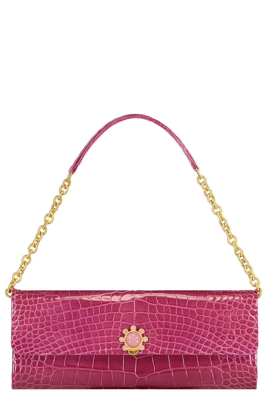 JADA LOVELESS-East West Clutch - Fuchsia-FUSHCIA