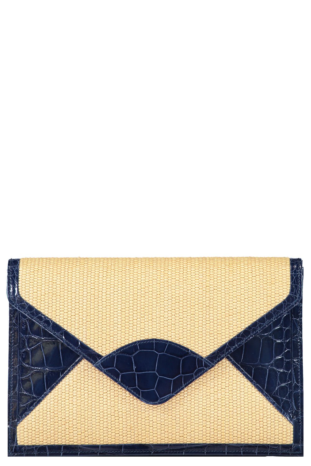 JADA LOVELESS-Envelope Clutch - Ocean Blue-OCEAN BLUE