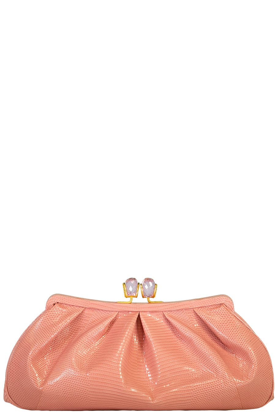 JADA LOVELESS-Kisslock Clutch - Pink-PINK