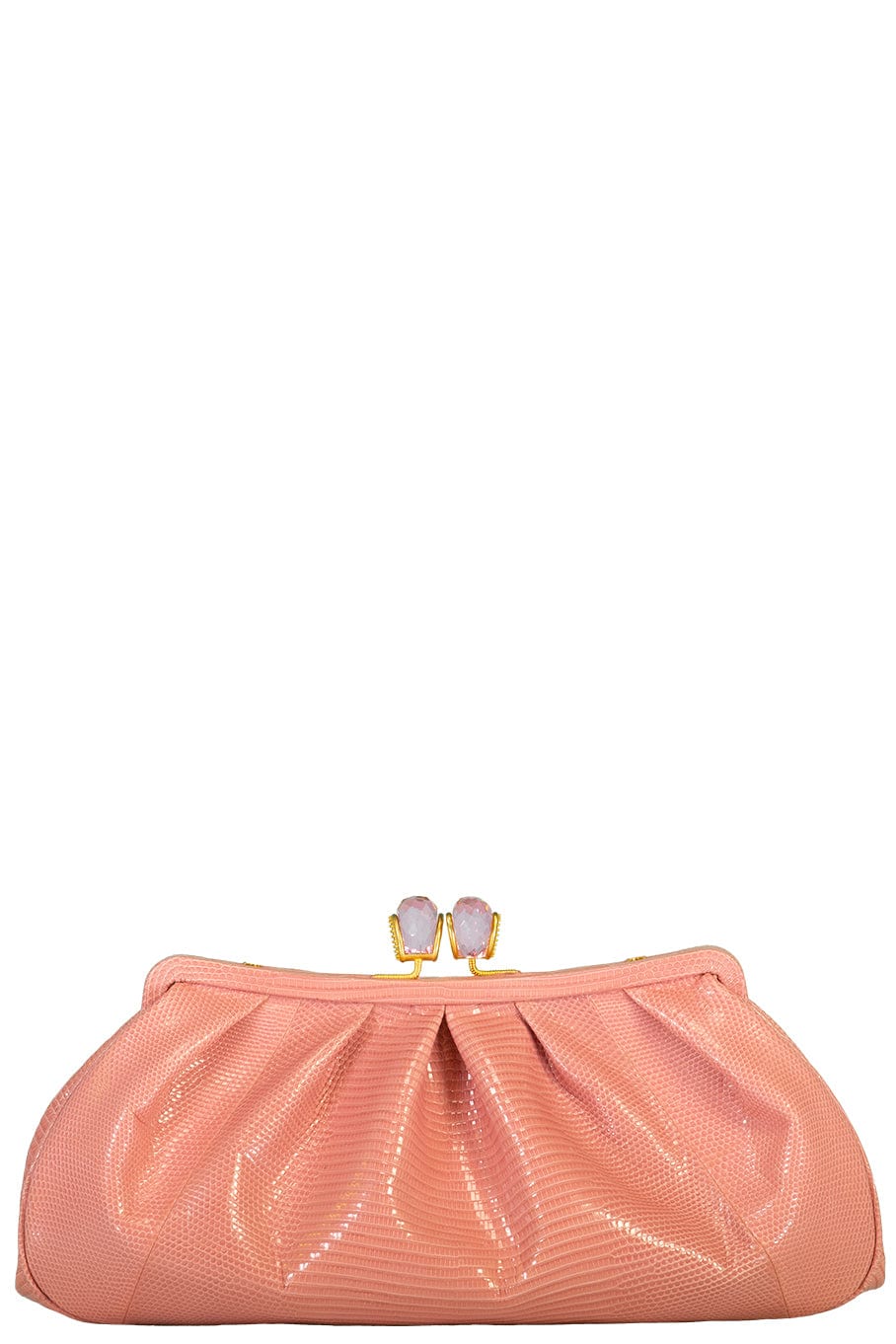 JADA LOVELESS-Kisslock Clutch - Pink-PINK
