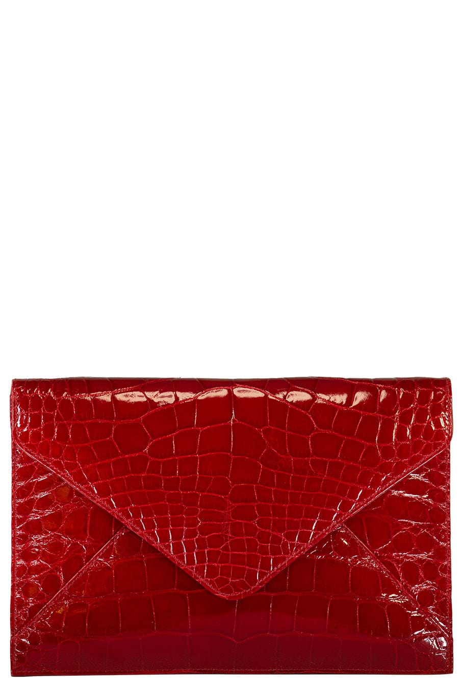 JADA LOVELESS-Envelope Clutch - Red-RED